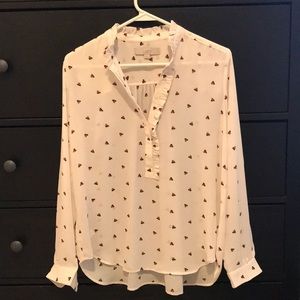 XS Cute loft blouse with little flowers 💐